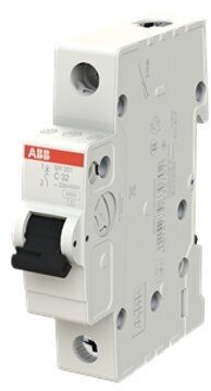 Автоматический выключатель ABB SH201 1P, 32А, C, 6кА