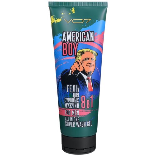 VO7 American boy Гель для душа 8 в 1 For men 250 мл 452₽