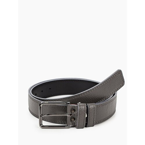 фото Ремень olio rosti, натуральная кожа, для женщин, длина 120 см., серый