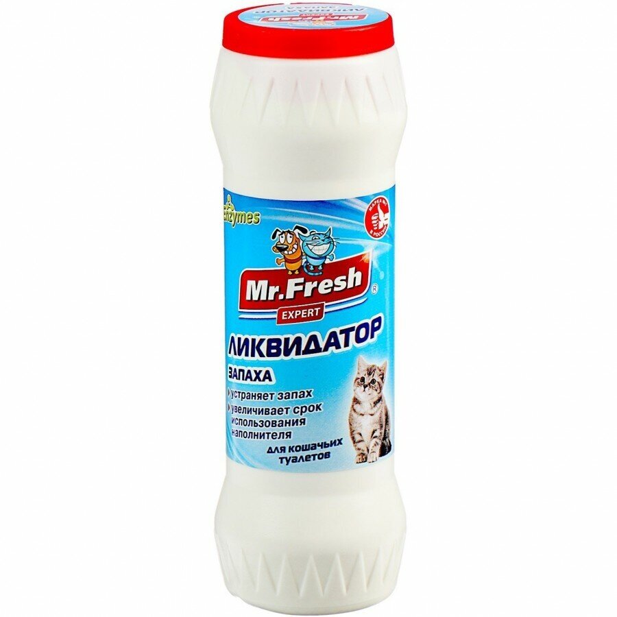 Mr.Fresh Ликвидатор запаха Mr.Fresh 2в1 для кошачьих туалетов, 500 г - фотография № 13