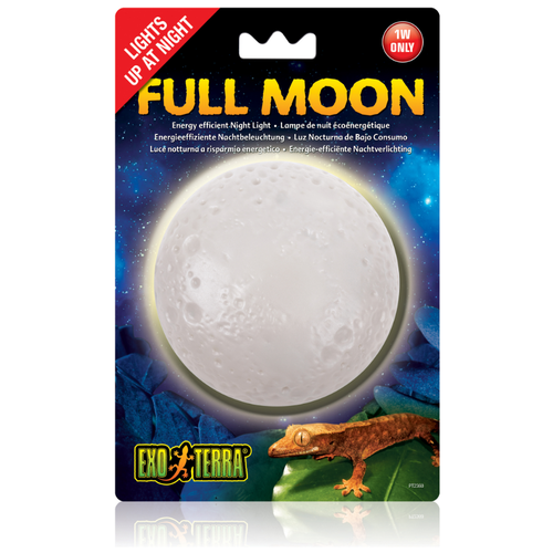 ​Светильник для террариумов Exo Terra Moonlight, d 10*2,3 см светильник для аквариума aquael moonlight led для создания эффекта лунного света 1w черный