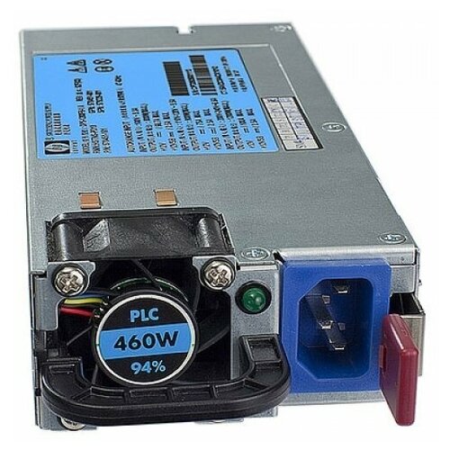 Блок питания HP 460W PLATINUM 12V Hot Plug AC Power Supply 591553-001 750w server power for hp dl380 g6 g7 hstns pl18 511778 001 dps 750rb a power supply psu