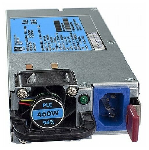 Блок питания HP 460W PLATINUM 12V Hot Plug AC Power Supply 593188-B21
