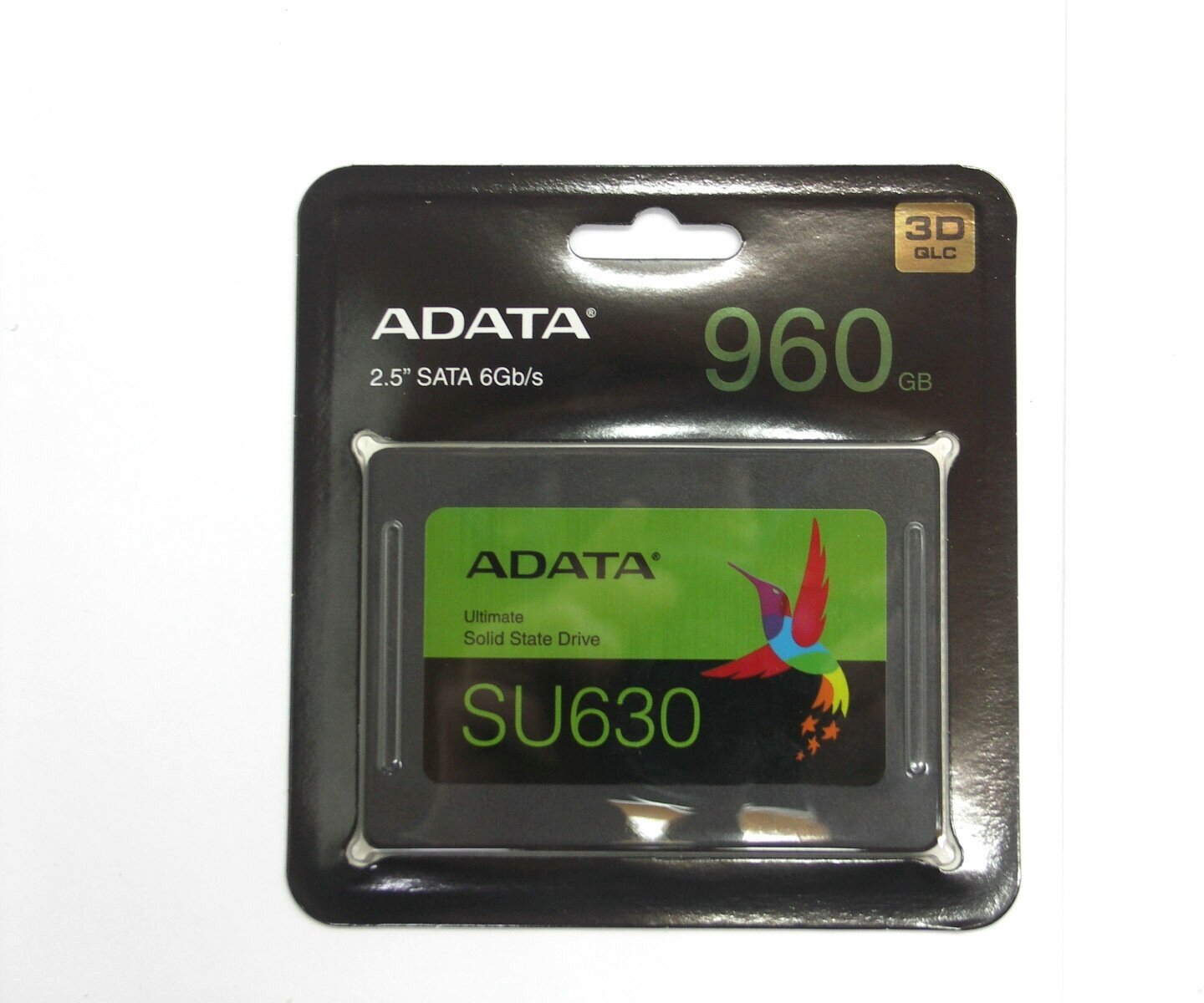 Накопитель SSD 2.5'' ADATA Ultimate SU630 960GB SATA 6Gb/s QLC 520/450MB/s IOPS 40K/65K MTBF 1.5M - фото №6