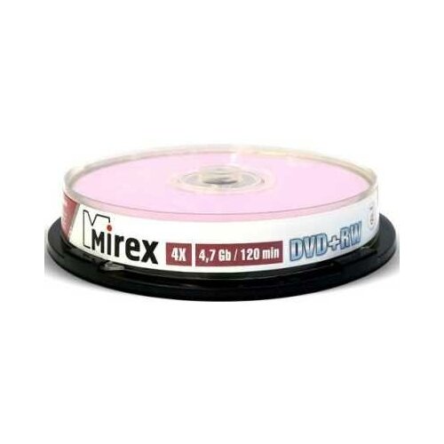 Диск DVD+RW Mirex 202639
