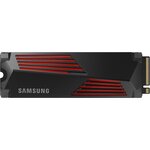 Твердотельный накопитель Samsung 990 PRO With Heatsink 2 ТБ M.2 MZ-V9P2T0CW - изображение