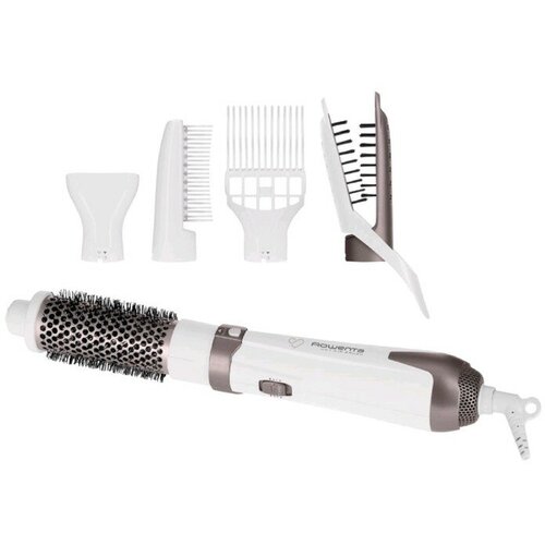 Rowenta Фен-щётка Rowenta CF7830F0 1200 Вт 2 скорости 2 темперт 5 насадок ионизация керамика 1113000₽