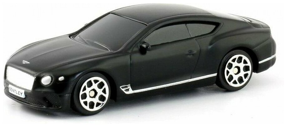 Легковой автомобиль RMZ City The Bentley Continental GT 2018 (344035S) 1:64, 9.2 см, черный