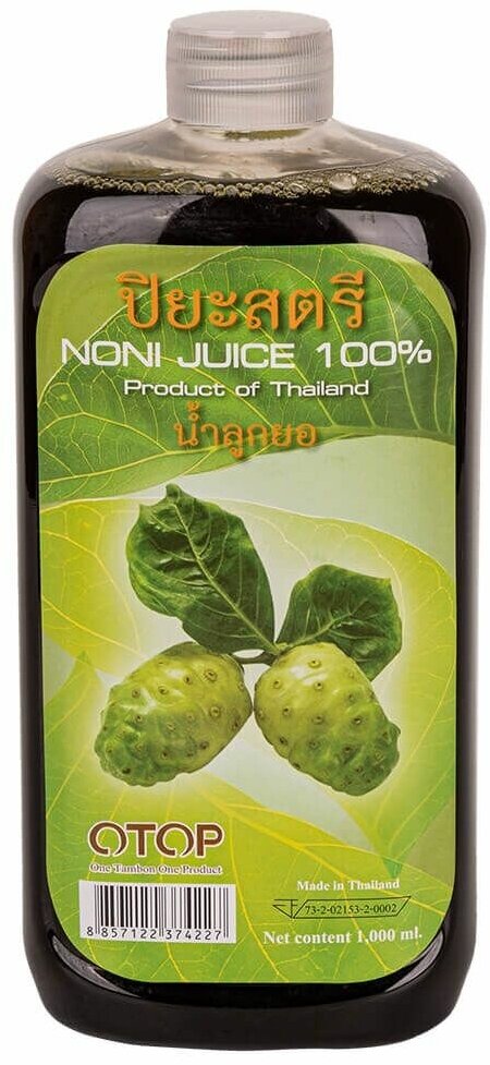 Otop Сок Нони 100% для повышения иммунитета и энергии Noni Juice, 1 литр