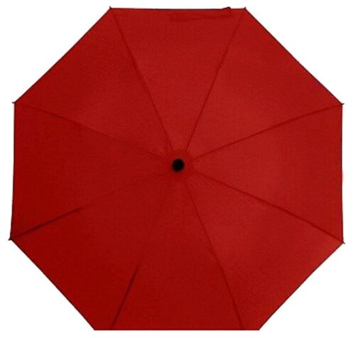 Зонт Euroschirm, механика, 2 сложения, купол 109 см., 8 спиц, чехол в комплекте, красный