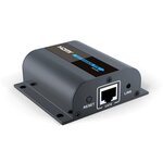 Удлинитель HDMI LENKENG по витой паре CAT6/6a/7 до 50 метров, FullHD, ИК - изображение