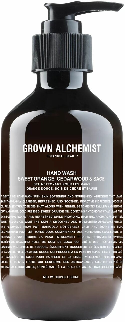 GROWN ALCHEMIST Жидкое мыло для рук Sweet Orange, Cedarwood, Sage