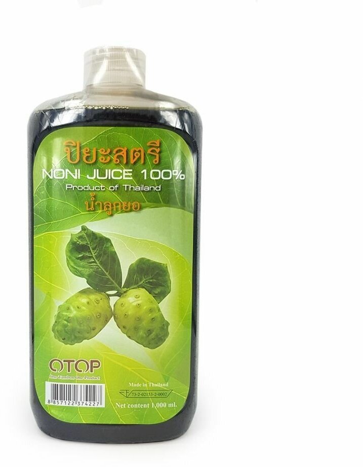 Otop Сок Нони 100% для повышения иммунитета и энергии Noni Juice, 1 литр - фотография № 3