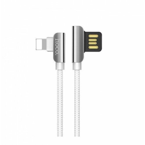 Кабель USB 2.4A (iOS Lighting) 1.2м HOCO U42 Белый