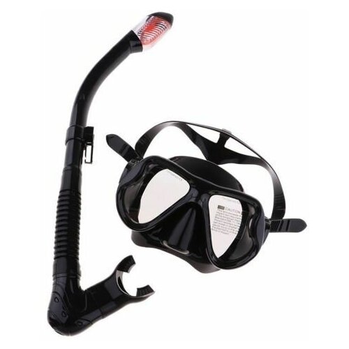 Подводная маска с креплением для экшен камер GoPro, DJI + дыхательная трубка