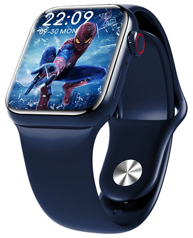 Умные смарт-часы Smart Watch M16 Plus (Синие)