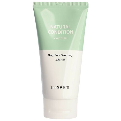 Пенка для умывания The Saem Natural Condition Cleansing Foam (Deep Pore Cleansing)