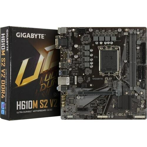 Материнская плата Gigabyte H610M S2 V2 DDR4