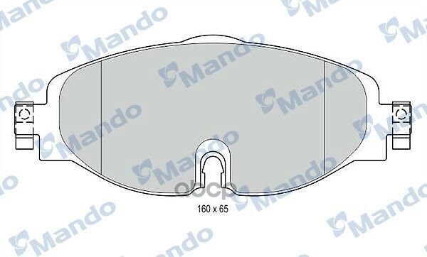 Колодки Тормозные Передние Mando арт. MBF015281