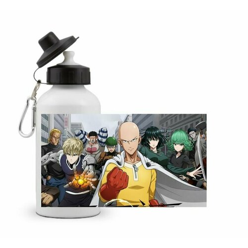 фото Спортивная бутылка ванпанчмен, one punch man №9 goodbrelok