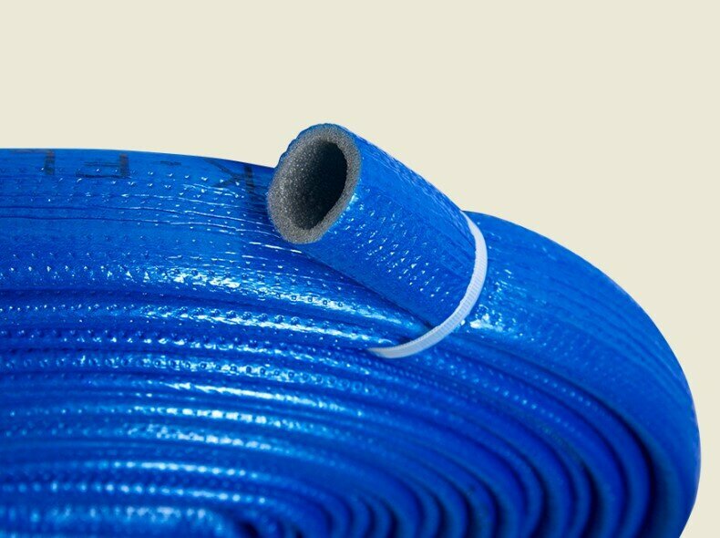 Теплоизоляция для труб K-FLEX PE COMPACT в синей оболочке 18/4 бухта 10м - фотография № 11