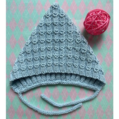 фото Шапка elfea, размер 36-39, голубой