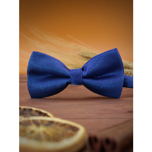 Бабочка 2beMan, синий галстук бабочка текстурная синяя