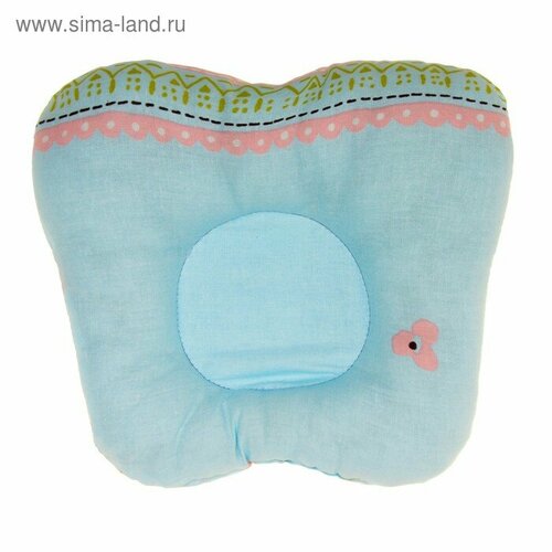 Подушка анатомическая бабочка цвет микс поплинаэрофайбер 130гм хлопок 100 517₽