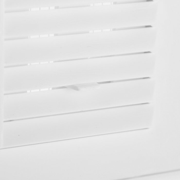 Решетка вентиляционная ZEIN Люкс ЛР162, 162 х 162 мм, с сеткой, разъемная - фотография № 5