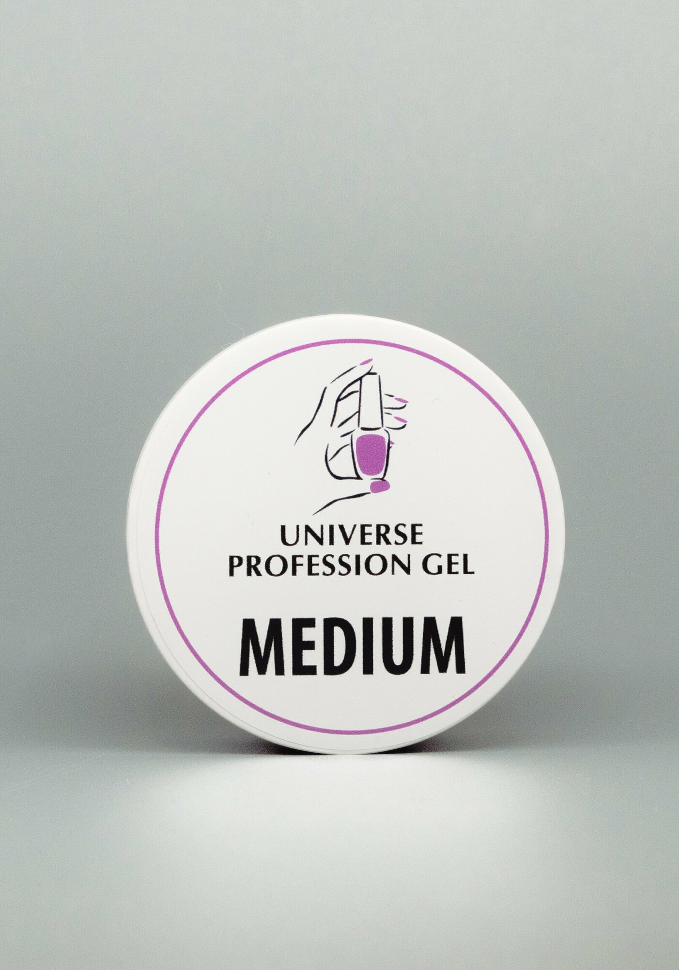 Гель Universe Profession Gel камуфлирующий для наращивания и моделирования ногтей Medium 50г