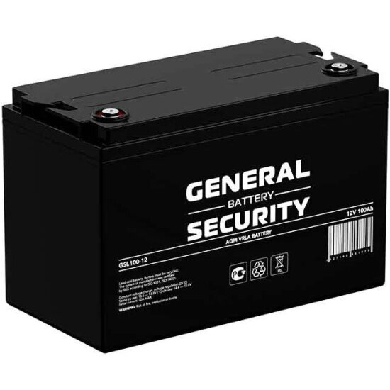 Аккумулятор General Security GSL100-12