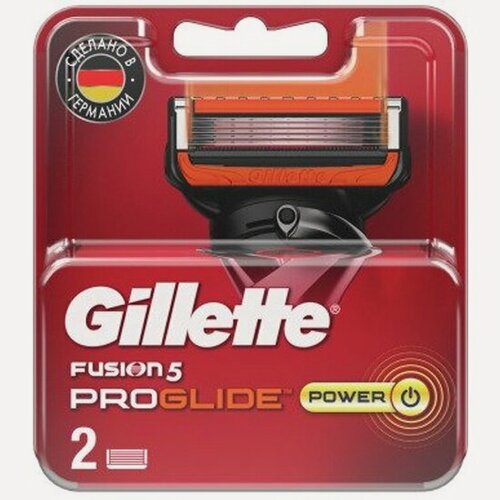 Изображение товара Сменные кассеты для бритья Gillette Fusion5 ProGlide Power, 2 шт