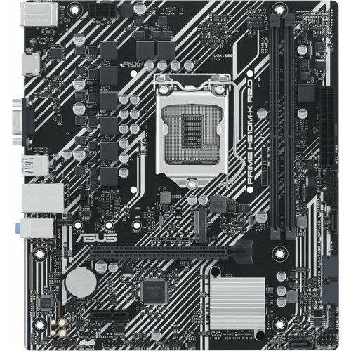 Материнская плата Asus PRIME H510M-K R20 Soc-1200 Intel H470 2xDDR4 mATX AC 97 8ch71 GbLANVGAH 856900₽