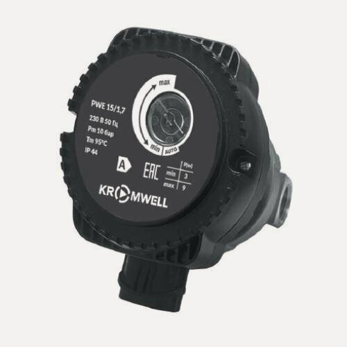 Изображение товара Циркуляционный насос Kromwell PW PWE 15/1,7 для ГВС с частотным регулированием