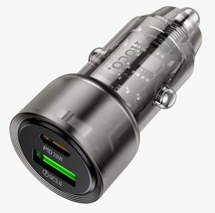 Адаптер HOCO Z52 /черный/USB+Type-C