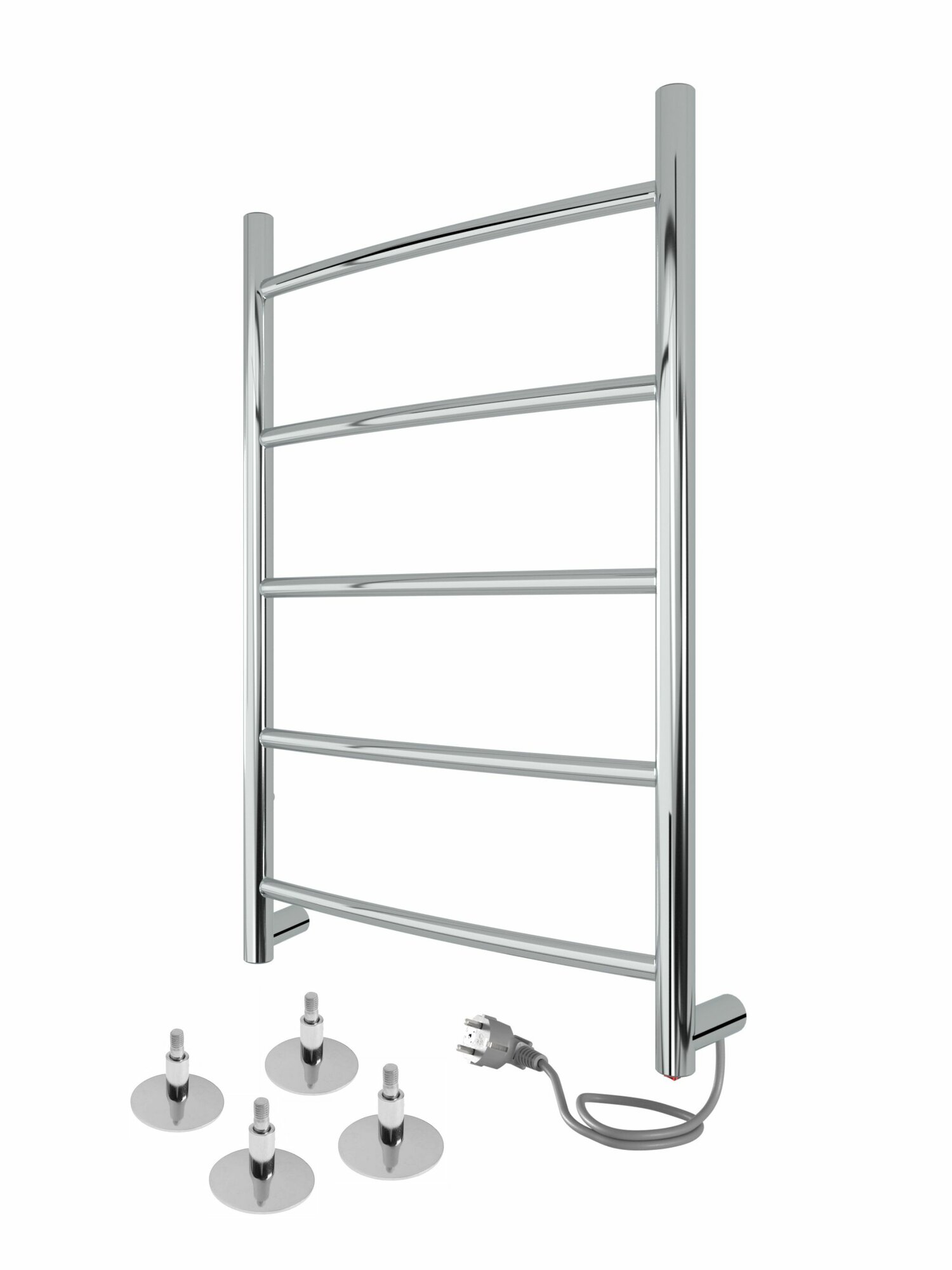 Полотенцесушитель электрический MySpace Riga 60/40 скрытый монтаж хром