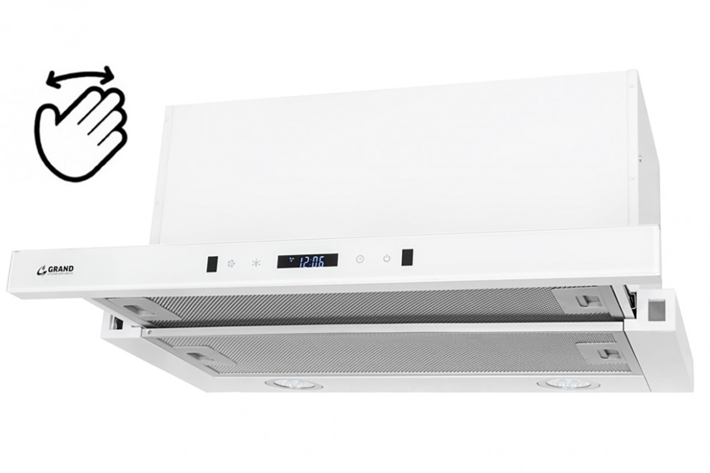 Вытяжка Grand Toledo GC (60, белая)
