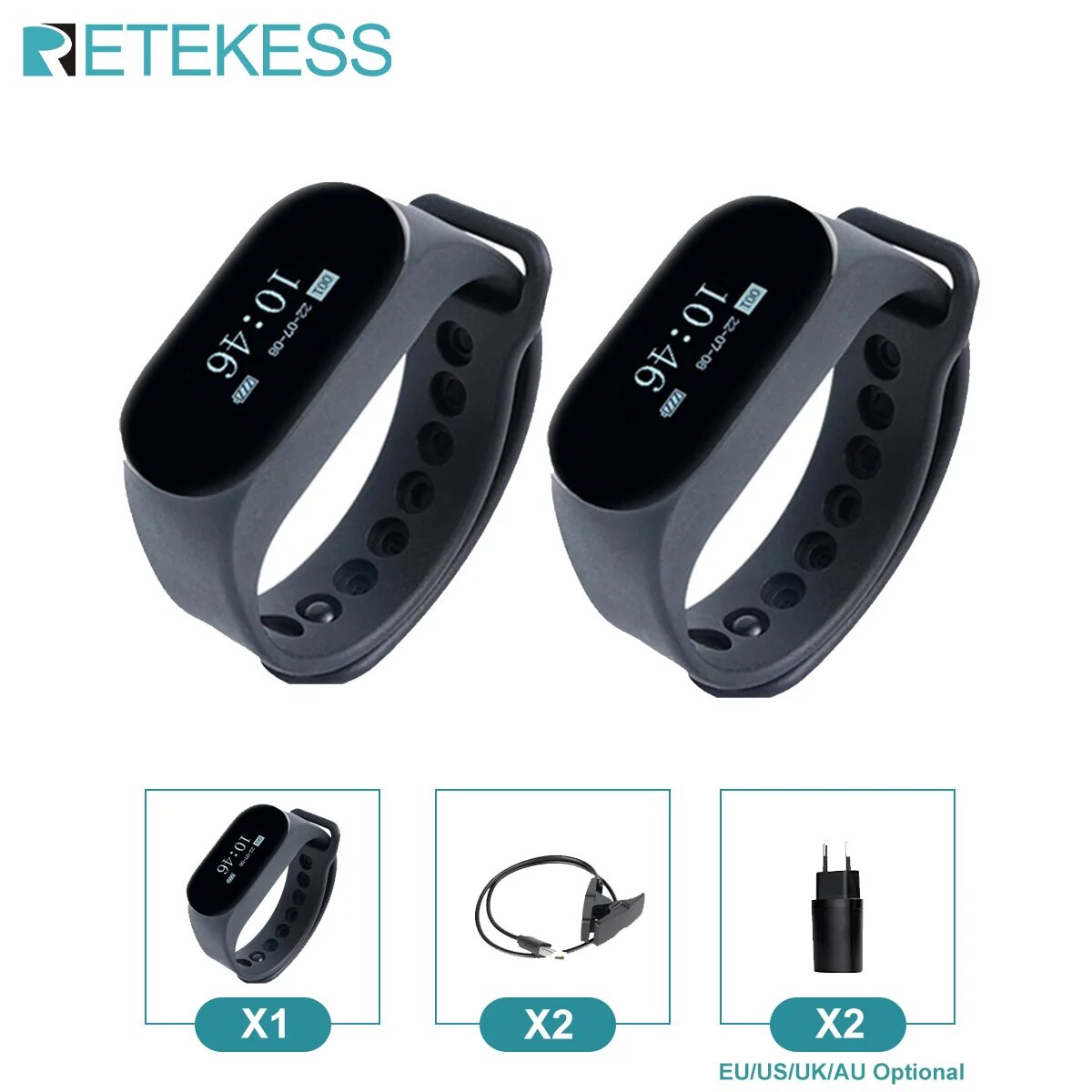 Retekess TD112 Беспроводная система вызова официанта 2 шт.