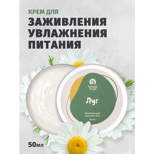 Заживляющий увлажняющий крем Луг с пантенолом Голодный леший 60мл 660₽