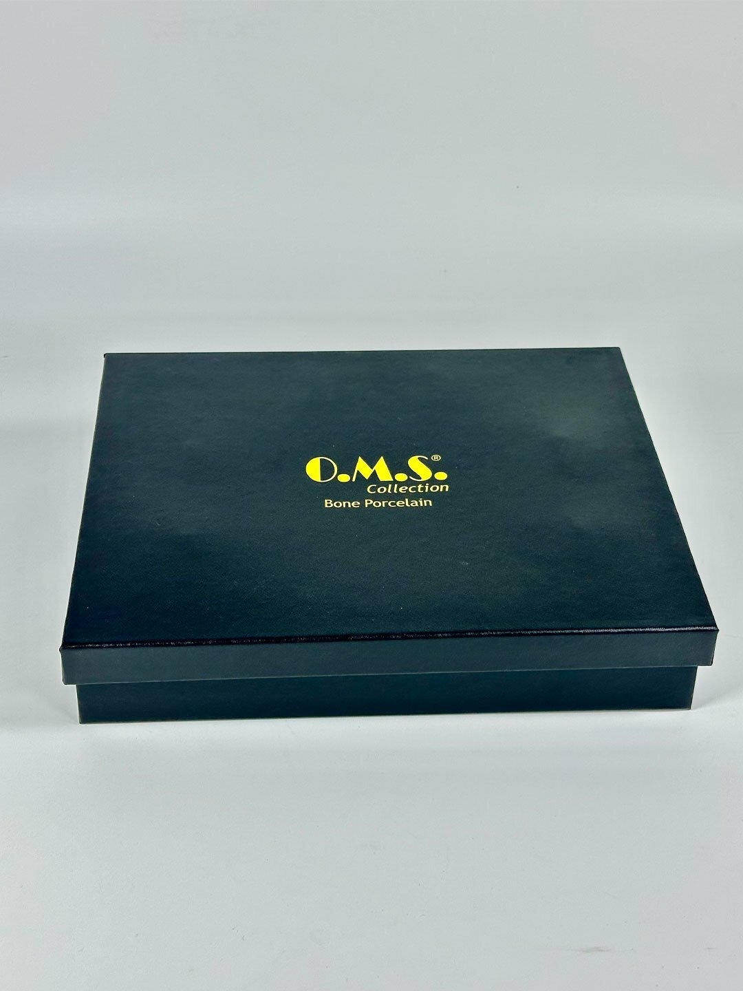 Кофейный набор "O.M.S. Collection", из фарфора, 12 предметов, 6 персон, 100 мл, Черный — фото 1