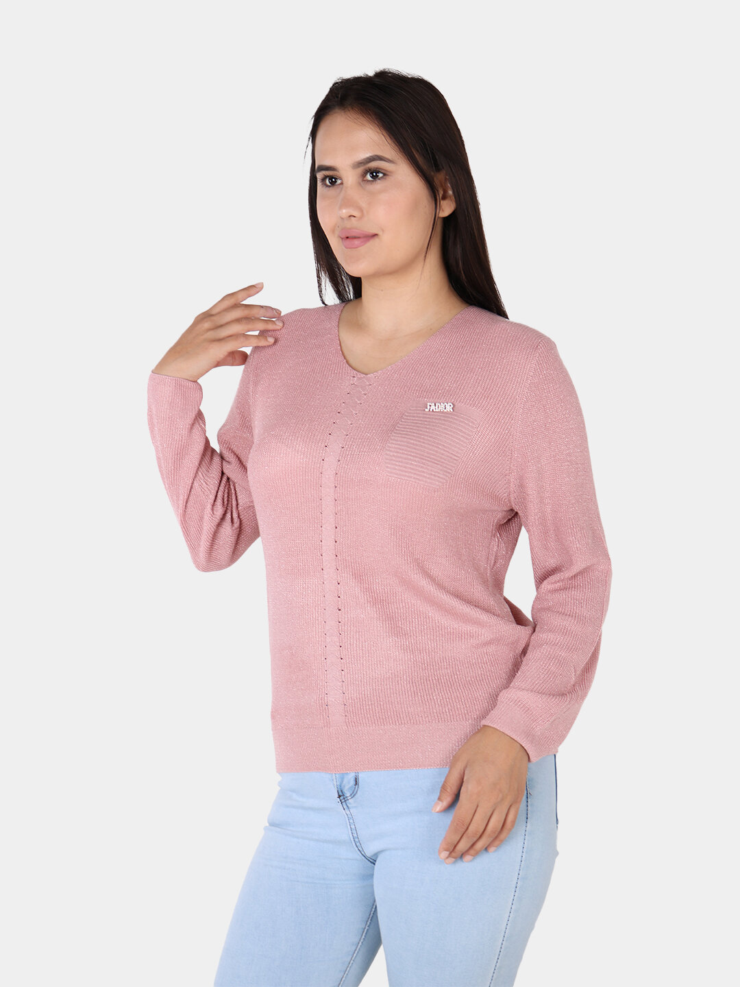 Свитер размер One Size, , розовый, — фото 1