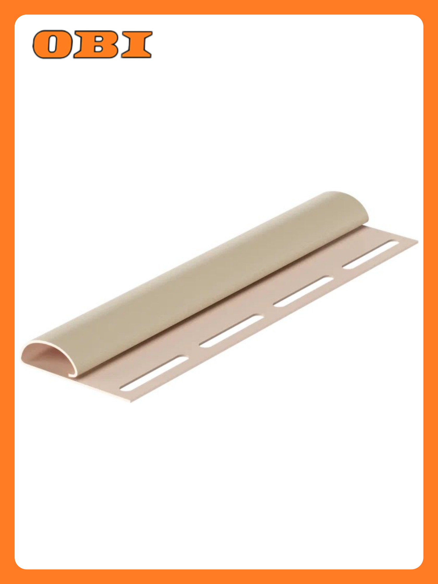 Финишный профиль Docke Premium Крем-брюле винил бежевый 300 см