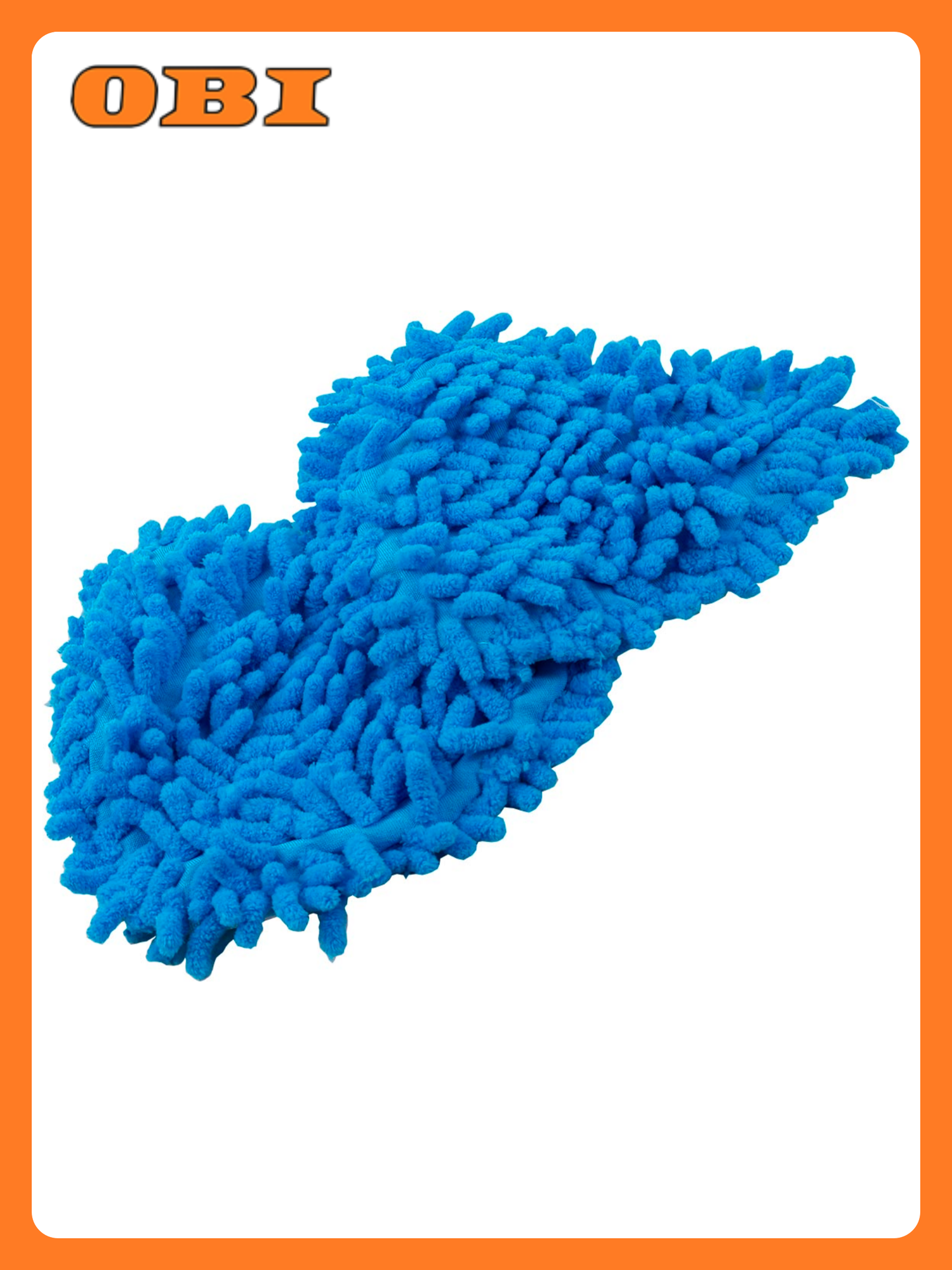 Насадка для швабры WMC Tools WMC-21 микрофибра веревочный моп синяя 2 шт