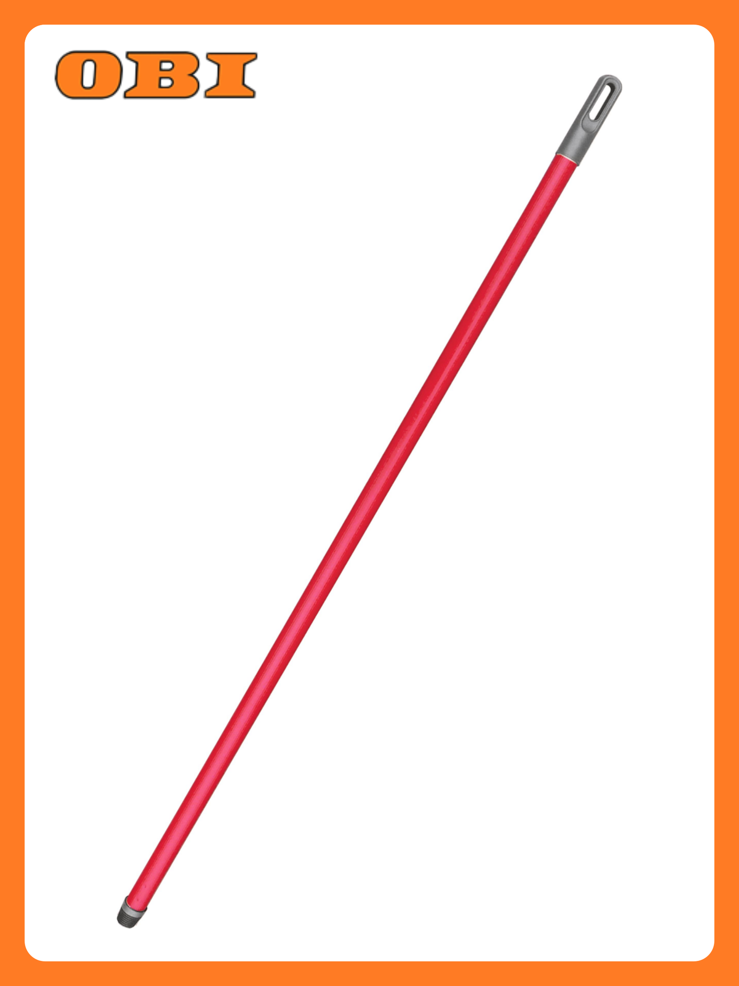 Рукоятка York 120см пластик с резьбой для щеток и насадок