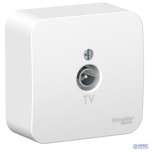 Розетка TV BLANCA, оконечная, белый. BLNTA000011 Schneider Electric