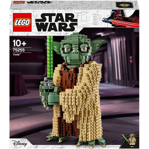 Конструктор LEGO Star Wars 75255 Йода, 1771 дет. световой меч звездные войны star wars свет звук черный 70 см