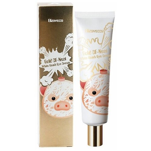 Elizavecca Gold CF-Nest White Bomb Eye Cream Крем для век с экстрактом ласточкиного гнезда, 30 мл.