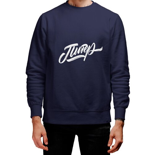 фото Свитшот roly, размер m, синий