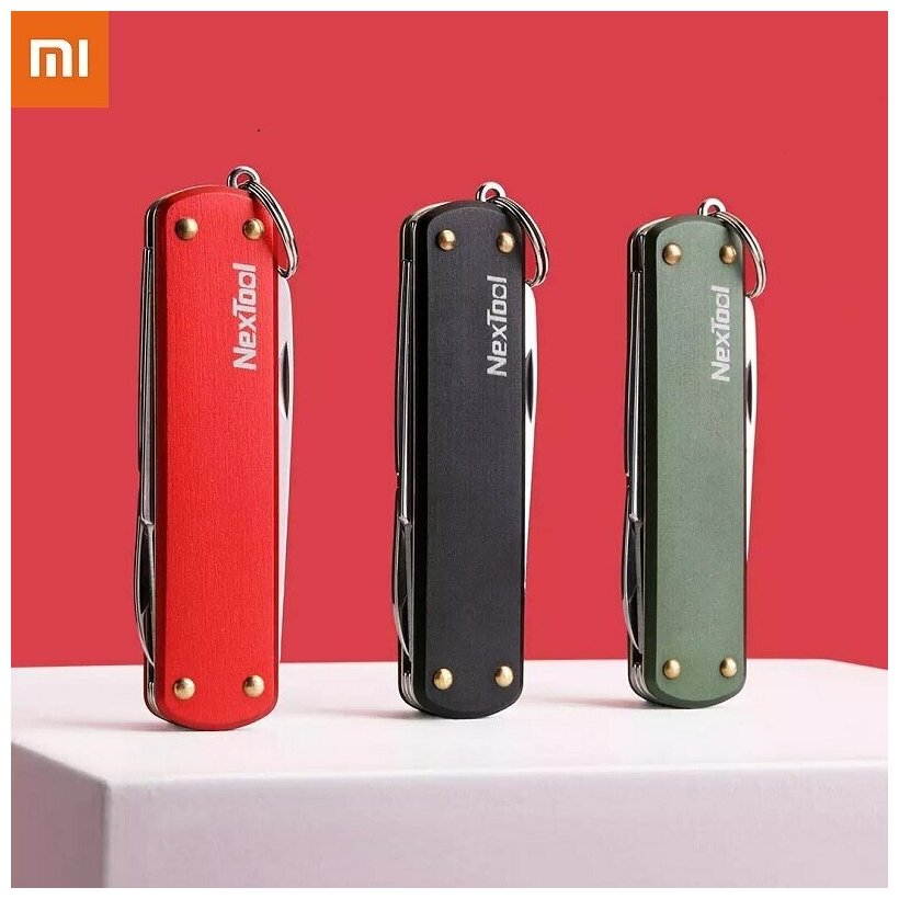 Нож-мультитул Xiaomi NexTool Multifunctional Knife Red (KT5026R) - фото №2