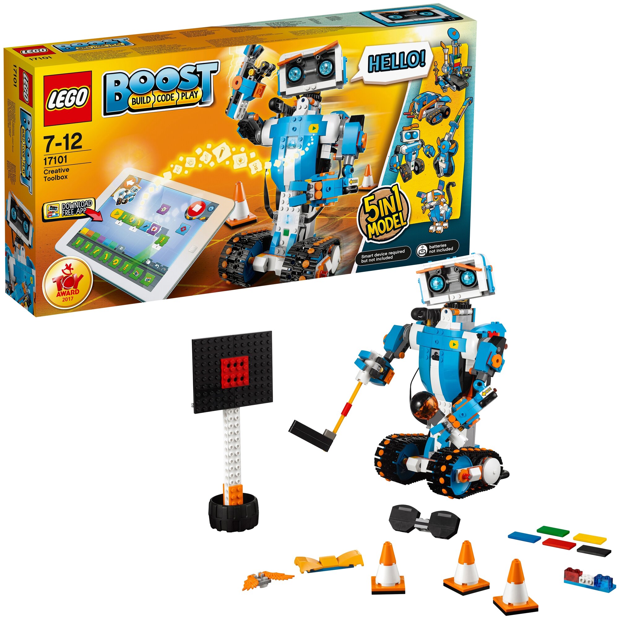 Конструктор LEGO Boost 17101 Инструменты для творчества